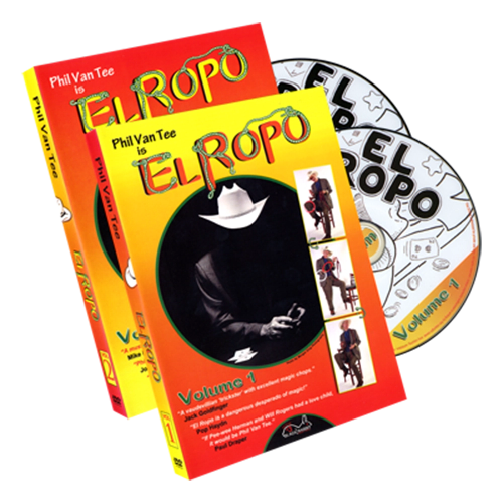 Phil Van Tee is El Ropo 2 Disc Set by Phil Van Tee Black Rabbit Series Issue #3 - DVD