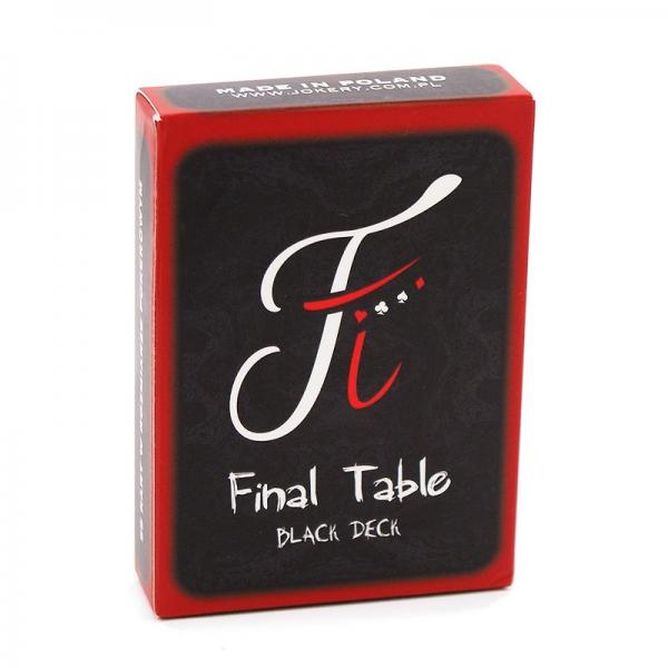 Mazzo di carte Final Table Black Deck