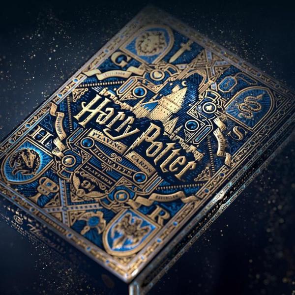 Mazzo di carte Harry Potter by Theory11 - Blu (Cor...
