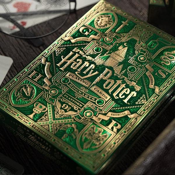 Mazzo di carte Harry Potter by Theory11 - Verdi (Serpeverde)