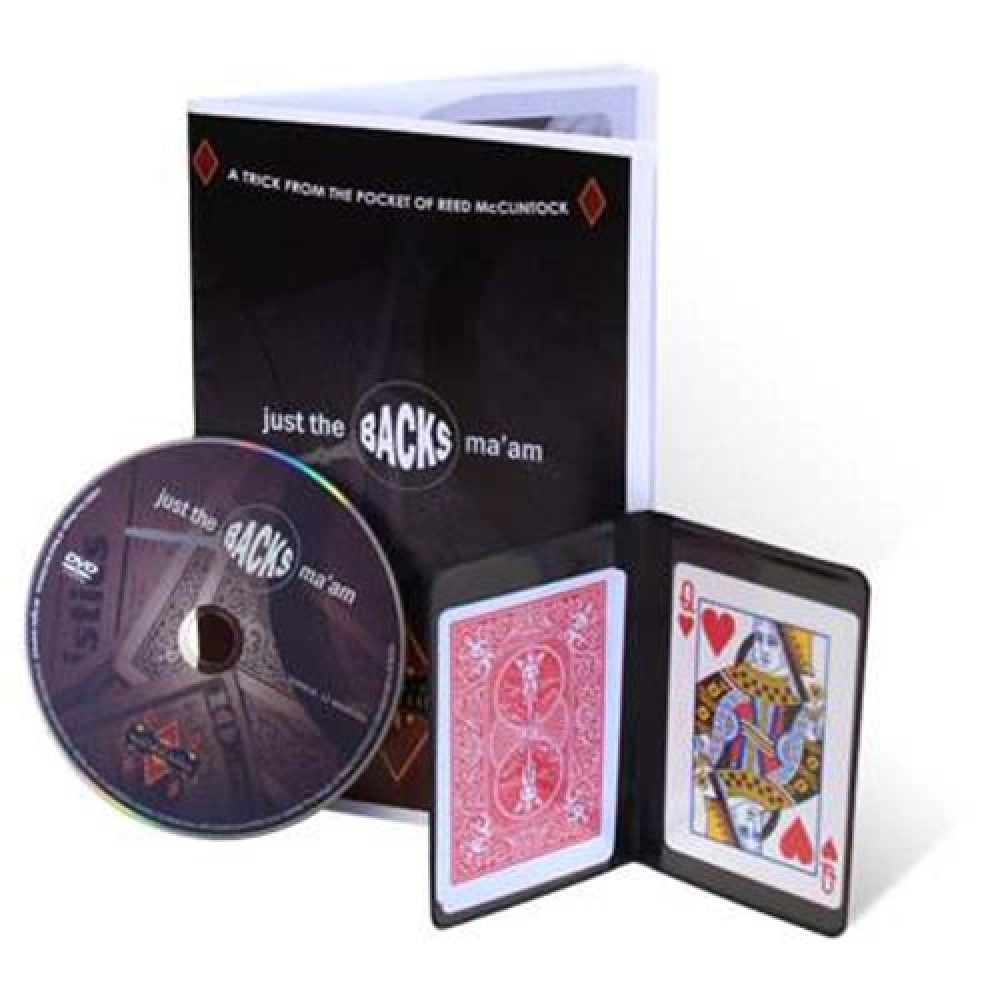 Just The Backs Ma'am (With DVD And Cards) by Reed McClintock
