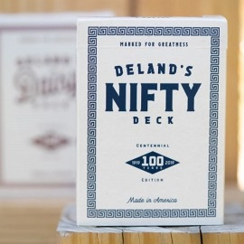 Mazzo di carte DeLand's Nifty Deck (Centennial Edition) - Blu