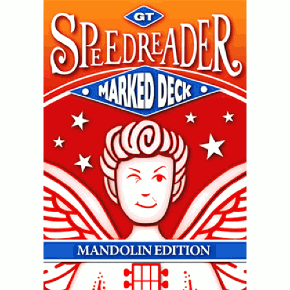 Mazzo di carte GT Speedreader Marked Deck (809 Mandolin Blue Back)