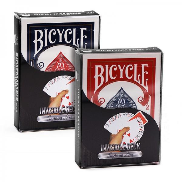 Mazzo di carte Bicycle - Mazzo invisibile - Supreme Line Rosso