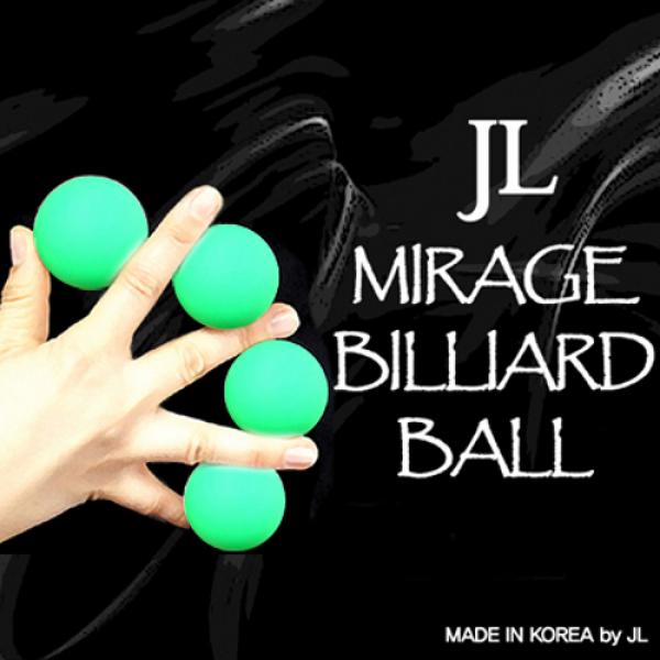Mirage Billiard Balls by JL (GREEN, 3 Balls and Sh...