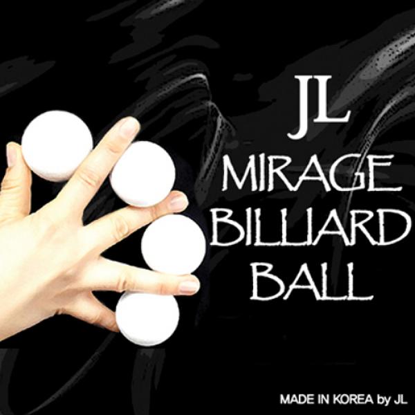 Mirage Billiard Balls by JL (WHITE, 3 Balls and Sh...