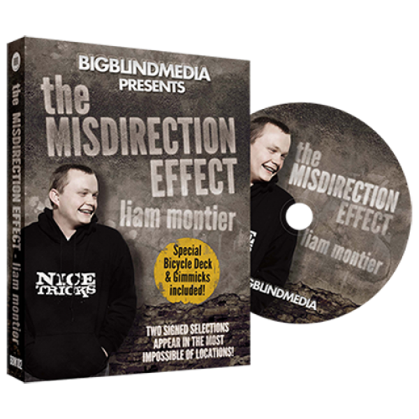 The Misdirection Effect (DVD and Gimmick) by Liam Montier and Big Blind Media - DVD