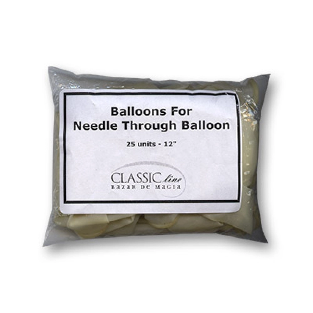 25 Palloncini di ricambio per Needle Through Balloon by Bazar De Magia