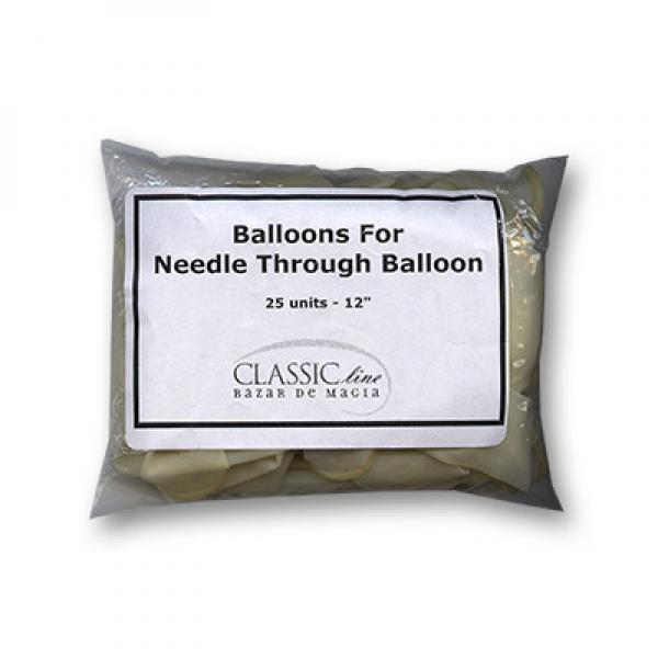 25 Palloncini di ricambio per Needle Through Ballo...