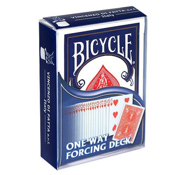 Bicycle Gaff Cards - One way Forcing Deck  - Mazzo di carte tutte uguali (valori assortiti) - Dorso Blu