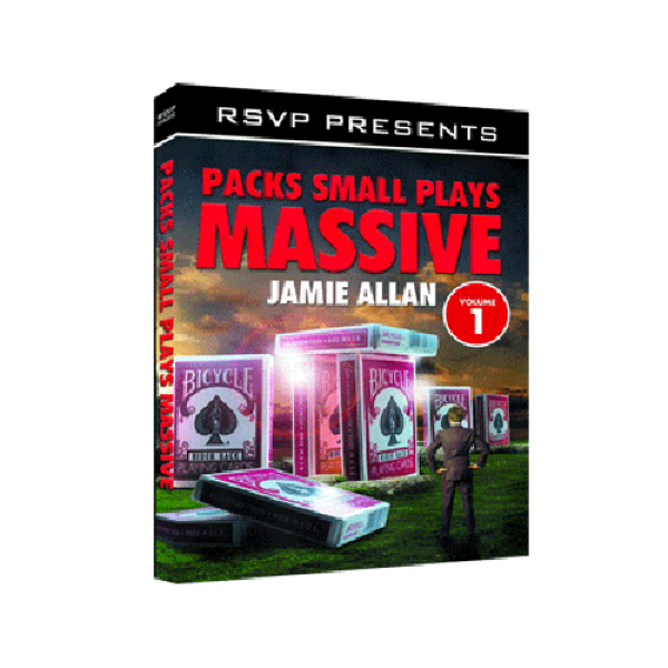 Packs Small Plays Massive Vol. 1 by Jamie Allen and RSVP Magic - DVD
