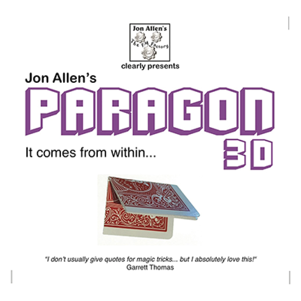 Paragon 3D (DVD and Gimmick) by Jon Allen