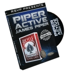 Piperactive Vol 1 by James Piper and RSVP Magic - DVD