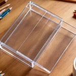 Plexiglass Card Case (1 Deck Case) by MS Magic
