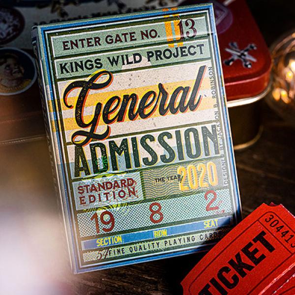 Mazzo di carte General Admission Playing Cards by Kings Wild Project inc.