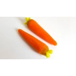 Carote di Spugna (2 pezzi) by Alexander May - Sponge Carrots