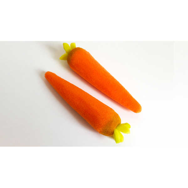 Carote di Spugna (2 pezzi) by Alexander May - Sponge Carrots