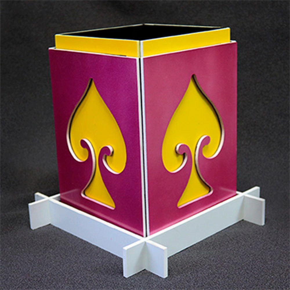 Square Circle Folded (Plastic) by Mr. Magic