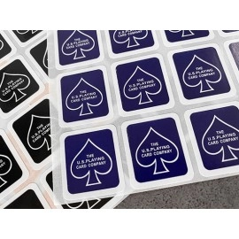U.S.P.C.C. Deck Stickers (24 sigilli) - Red