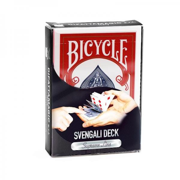 Mazzo di carte Bicycle Svengali Supreme Line - dorso Rossso