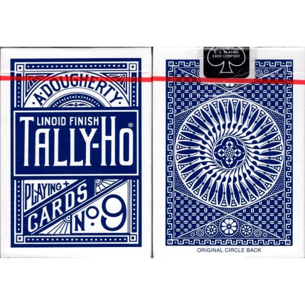 Mazzo di carte Tally Ho Circle Back - dorso Blu
