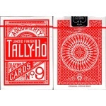 Mazzo di carte Tally Ho Circle Back - dorso Rosso