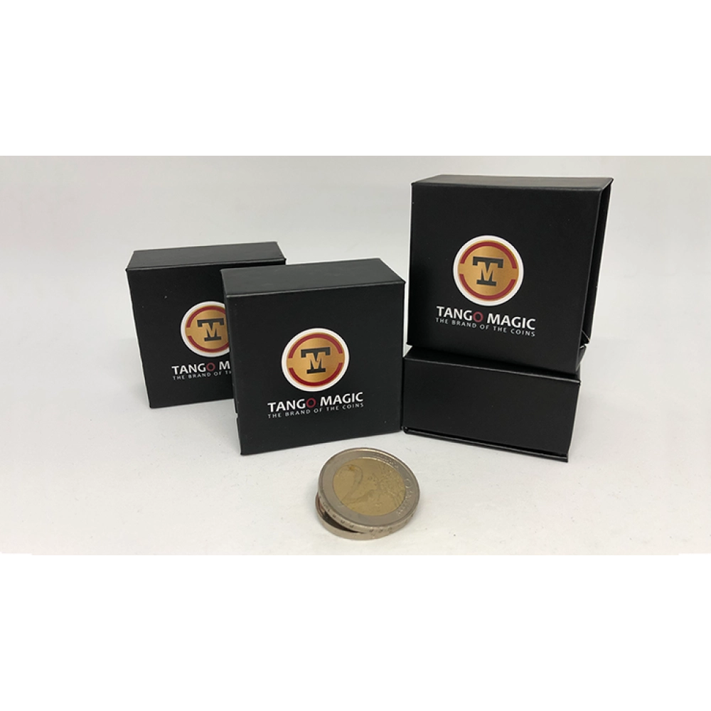 Tango folding coin (internal system) - 2 Euro by Tango Magic
