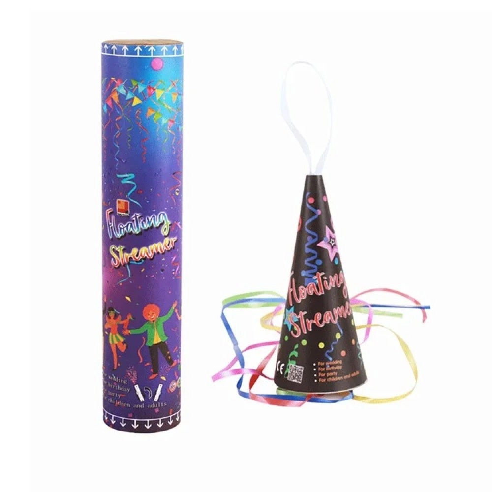Throw Streamers - Multicolor (Cone)