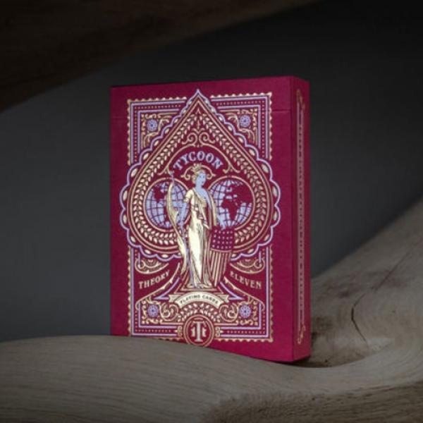 Mazzo di carte Tycoon Playing cards Red  by Theory...