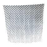 Spotted Silk 90 cm (white) by Uday