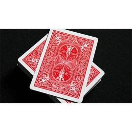 Three and a Half Bicycle Rider Back (Red Clubs 3 1/2)