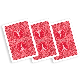 Mazzo di Carte Assorted Mandolin Red One Way Forcing Deck (assorted values)