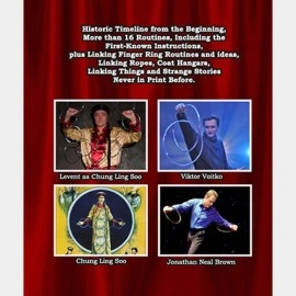 The Real Secrets of the Chinese Linking rings by Pete Biro - Book