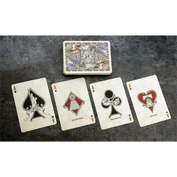 Mazzo di carte Bicycle U.S. Presidents Playing Cards (Red Collector Edition) by Collectable Playing Cards