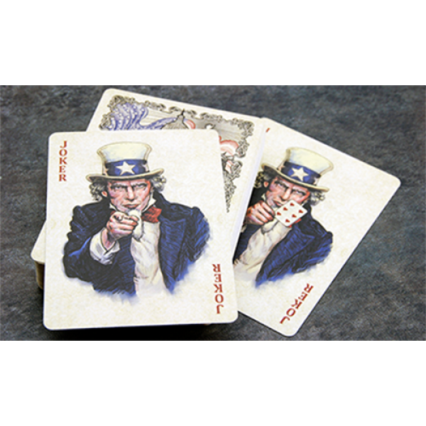 Mazzo di carte Bicycle U.S. Presidents Playing Cards (Blue Collector Edition) by Collectable Playing Cards