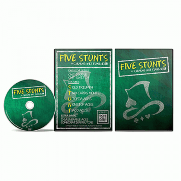 Five Stunts by Chuang Wei Tung - DVD