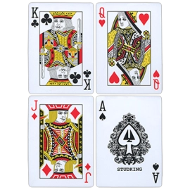 Mazzo di Carte Fournier Plastic Playing Cards - Regular Pips (blue)