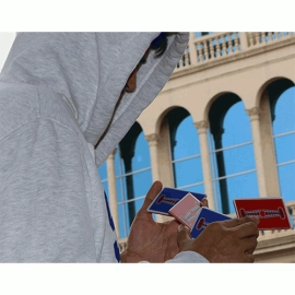 Jerry Nugget Cardistry Trainers (Red/Blue Double Backer) by Magic Encarta - 1 unit