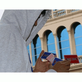 Jerry Nugget Cardistry Trainers (Red Double Backer) by Magic Encarta - Set di 5 pezzi