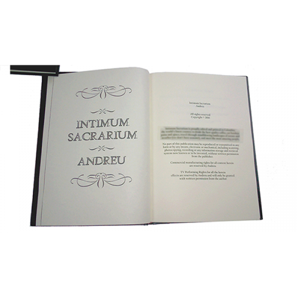 Andreu's Intimum Sacrarium (Softcover) by Andreu - Libro