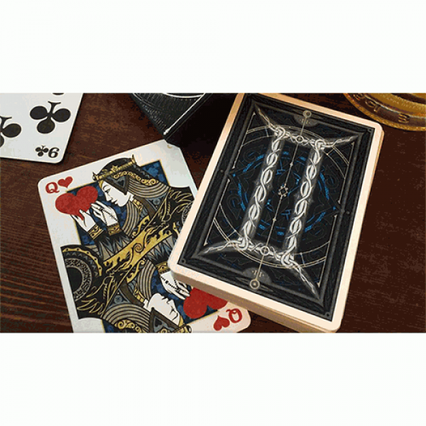 Mazzo di Carte Gemini Deck Noctis (Limited Edition and Numbered) Playing Cards by Stockholm17