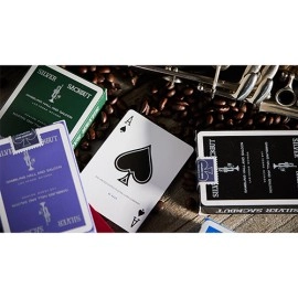 Mazzo di carte Silver Sackbut Playing Cards (Green)