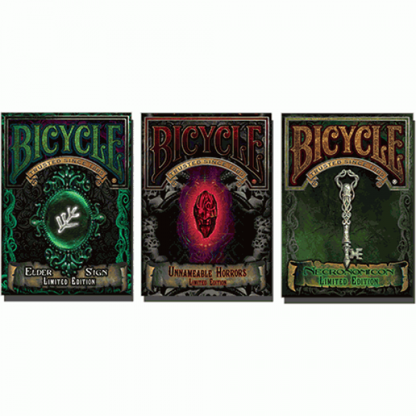 Mazzo di carte Bicycle Unnameable Horrors Limited Edition Playing Cards