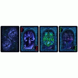 Mazzo di carte Bicycle Cthulhu R'LYEH RISING Limited Edition Playing Cards