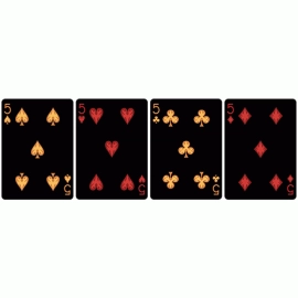 Mazzo di carte Bicycle Natural Disasters Volcano by Collectable Playing Cards