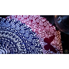 Butterfly Playing Cards Limited Collector's Edition Blue (Numbered and Signed in Butterfly Carat Card Cases)