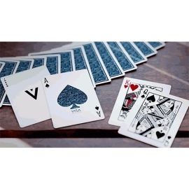 Mazzo di carte VISA Blue Playing Cards by Patrick Kun and Alex Pandrea