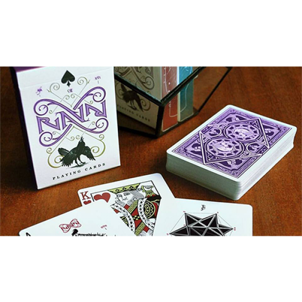 Mazzo di carte Ravn Playing Cards (Purple) Designed by Stockholm17 