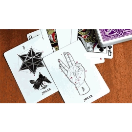 Mazzo di carte Ravn Playing Cards (Purple) Designed by Stockholm17 