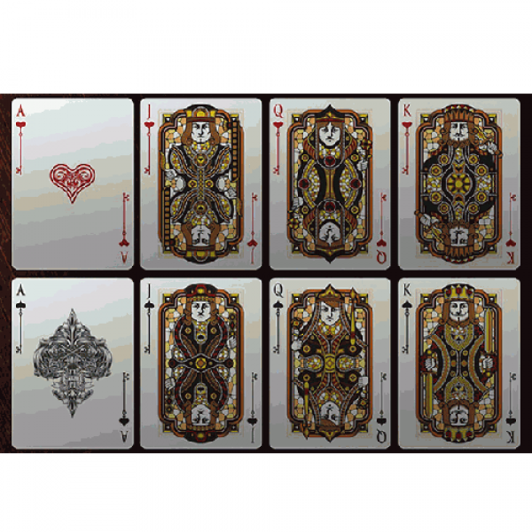 Mazzo di Carte Bicycle Spirit II (red) MetalLuxe Playing Cards